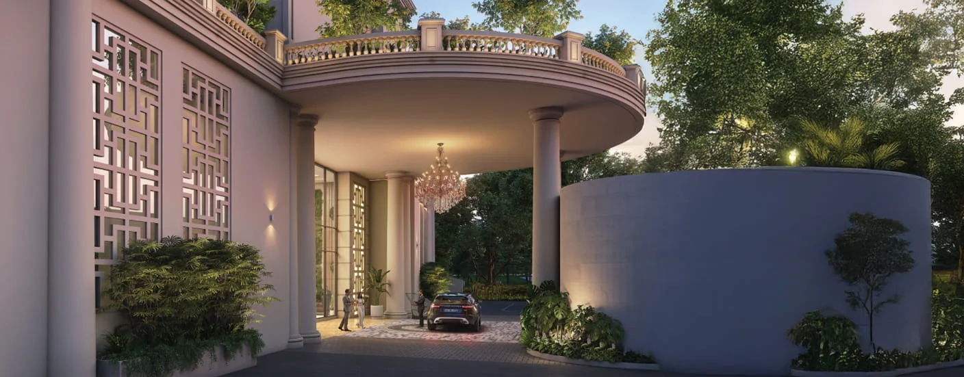 Entrance Lobby 1 of Krisala × Hiranandani Township Phase 3