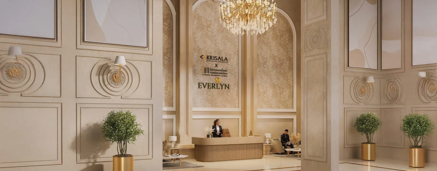 Reception Lobby 1 of Krisala × Hiranandani Township Phase 3